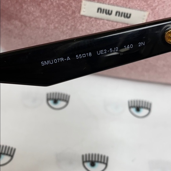 Miu Miu Gorgeous Crystal Sunglasses New - Picture 6 of 7